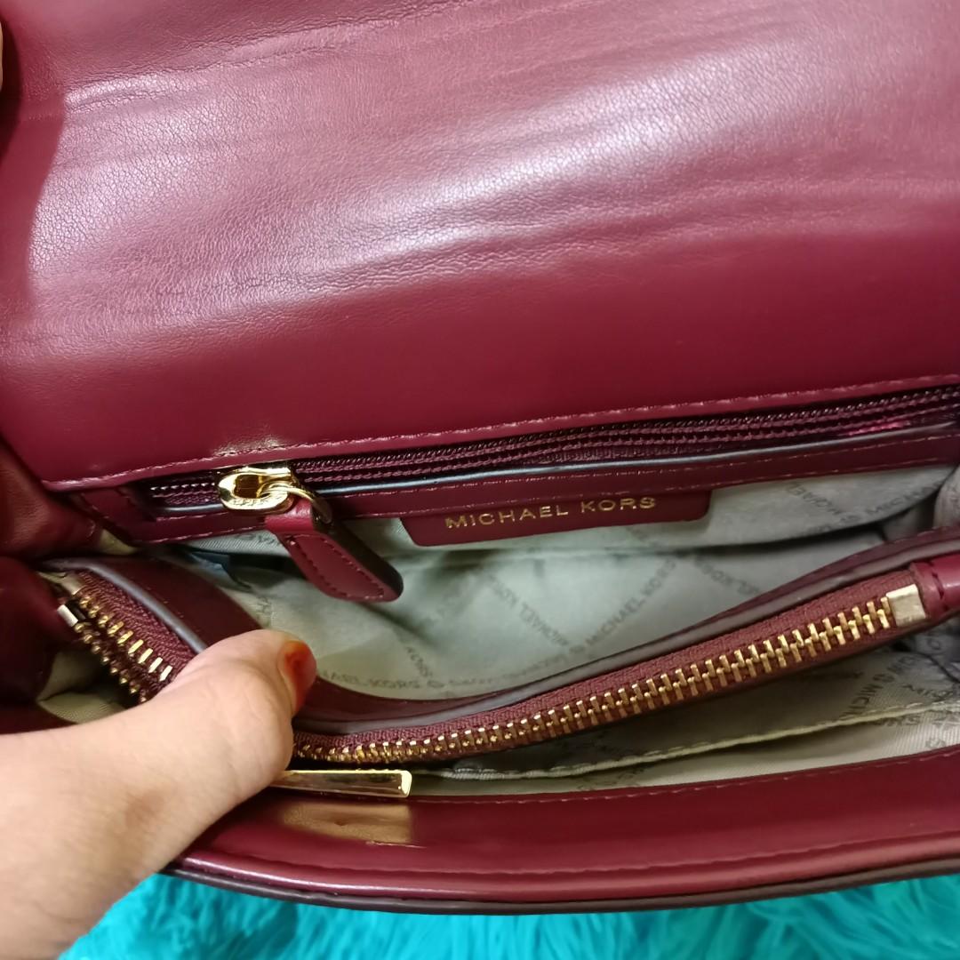 Michael kors whitney on sale burgundy