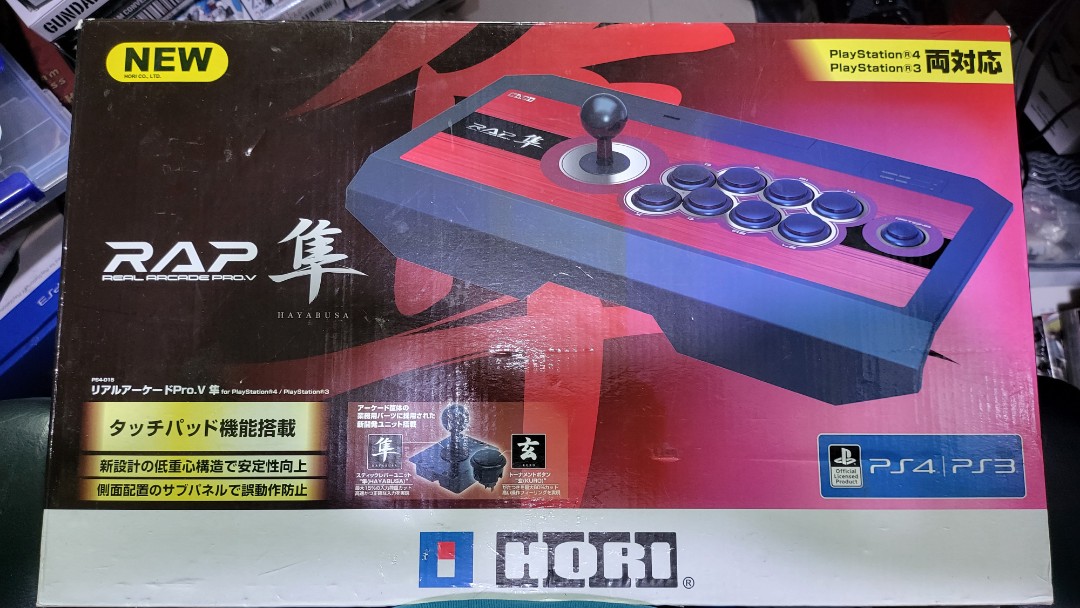 ps4 hori Real Arcade Pro.V HAYABUSA （ps5可用）, 電子遊戲, 遊戲機