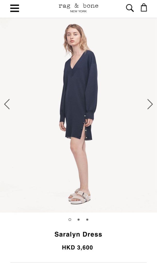 Rag \u0026 Bone knit dress 冷衫裙XS, 名牌 