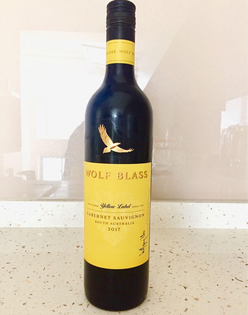 Red Wine - Yellow Label Cabernet Sauvignon - 2017, Food ...