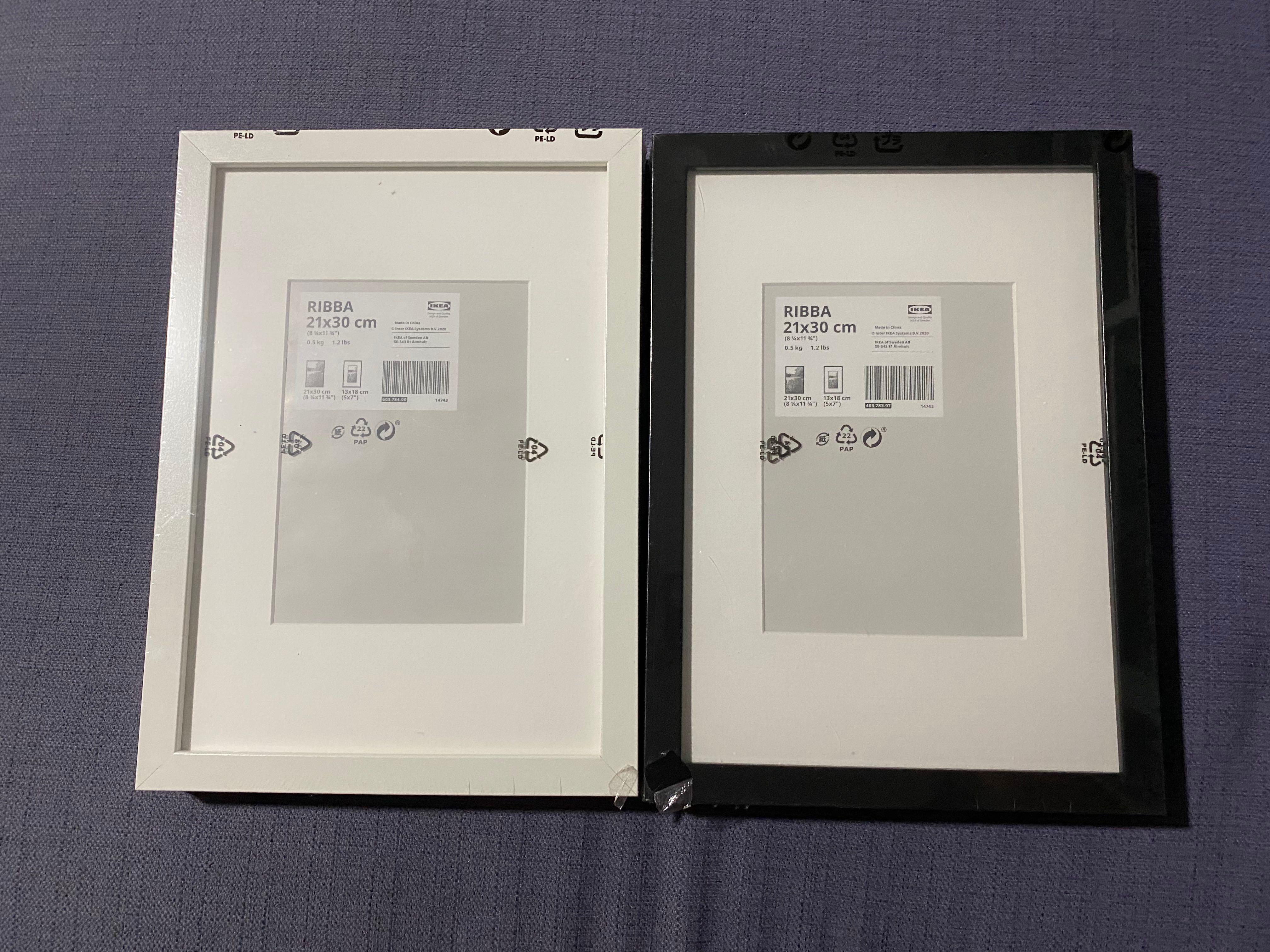 Ribba IKEA photo frame 21x30cm, Furniture & Home Living, Home Decor, Other Home Decor on Carousell