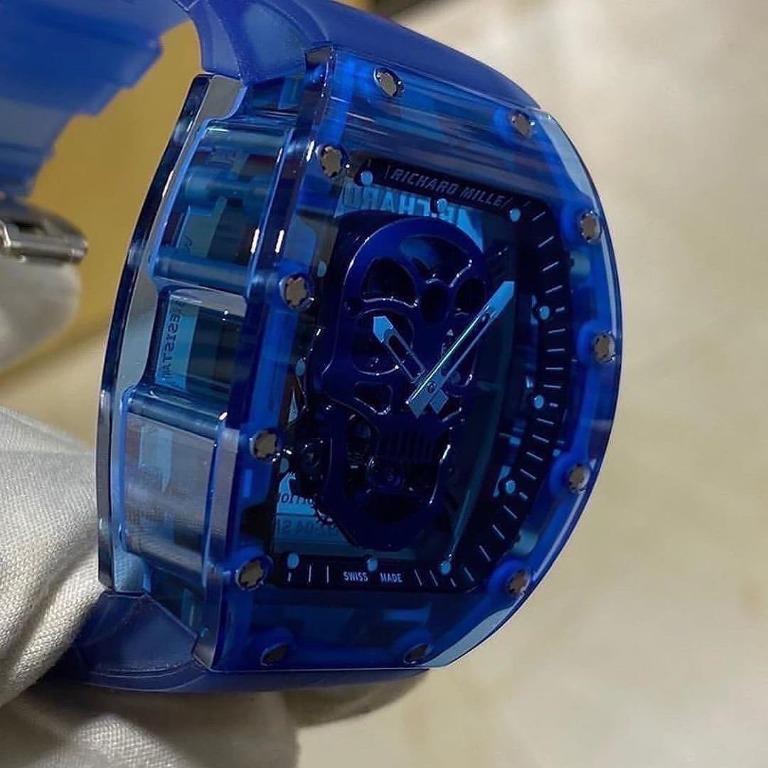 Richard mille sales blue sapphire skull