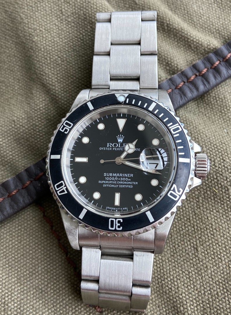 Rolex Submariner 16610, T25 Tritium Dial, Men's Watches & Accessories, Watches on Carousell
