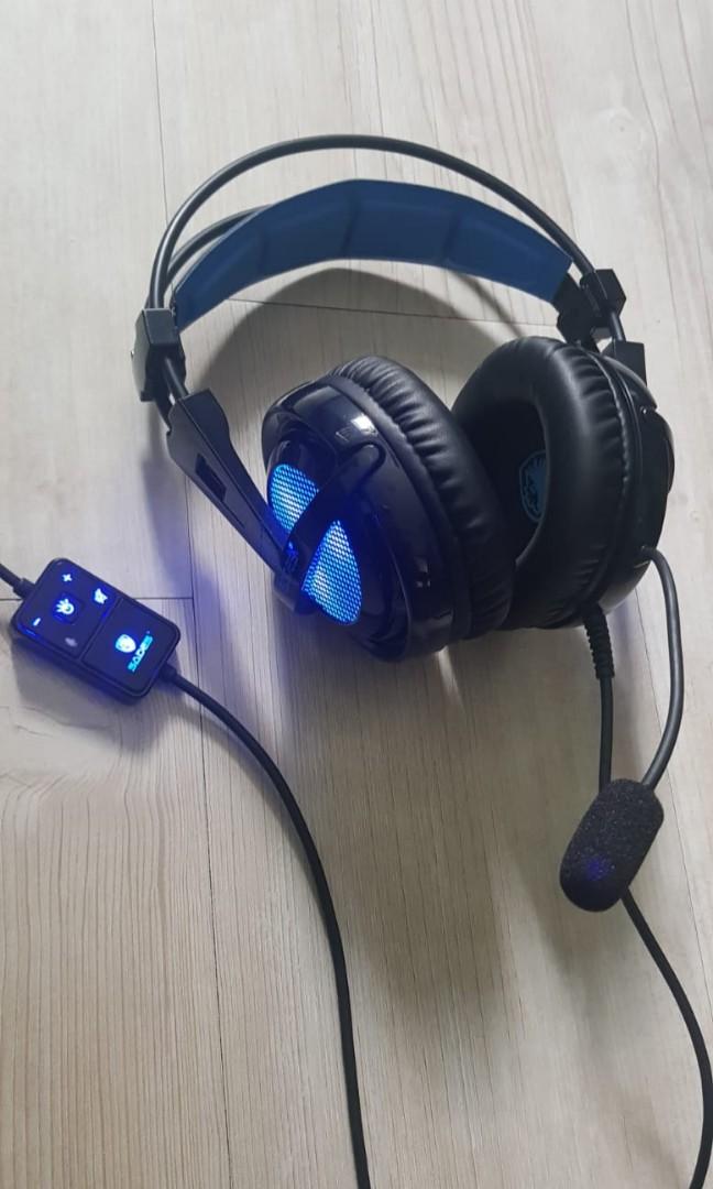 SADES LOCUST PLUS Audio Headphones Headsets on Carousell