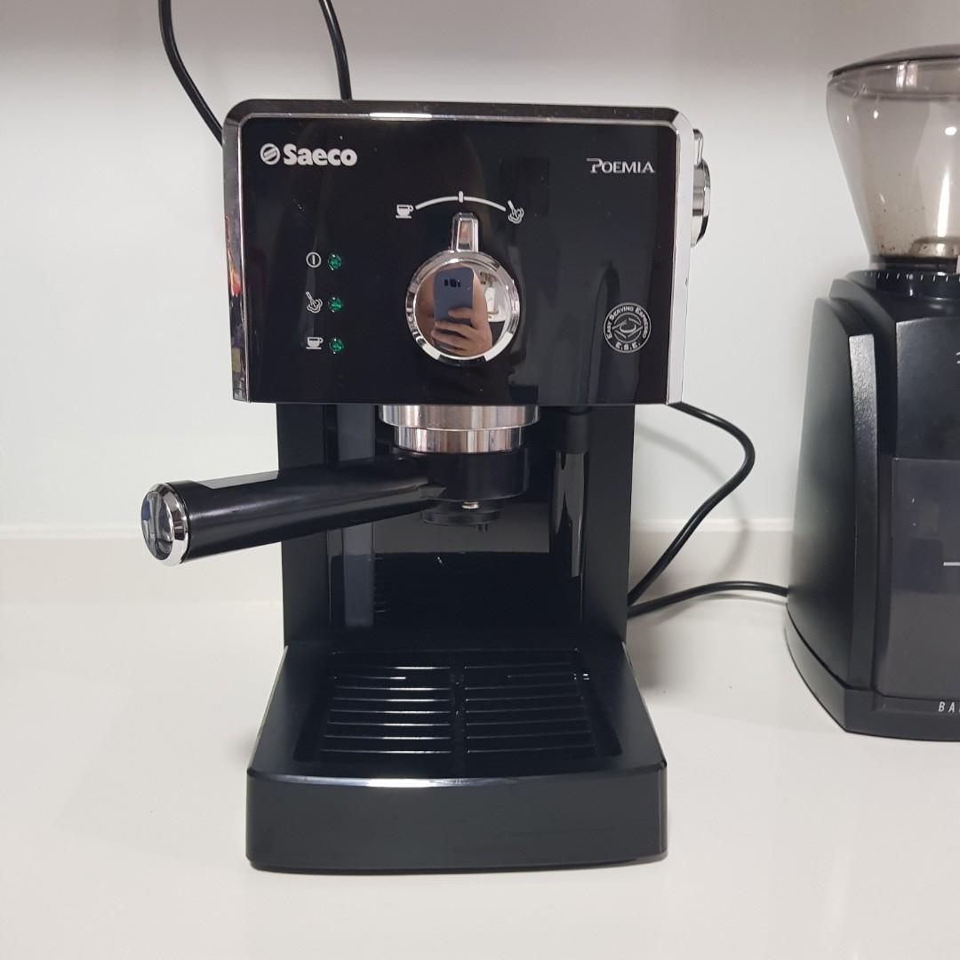 Philips Saeco Poemia Manual Espresso Machine, TV & Home Appliances, Kitchen  Appliances, Coffee Machines & Makers on Carousell