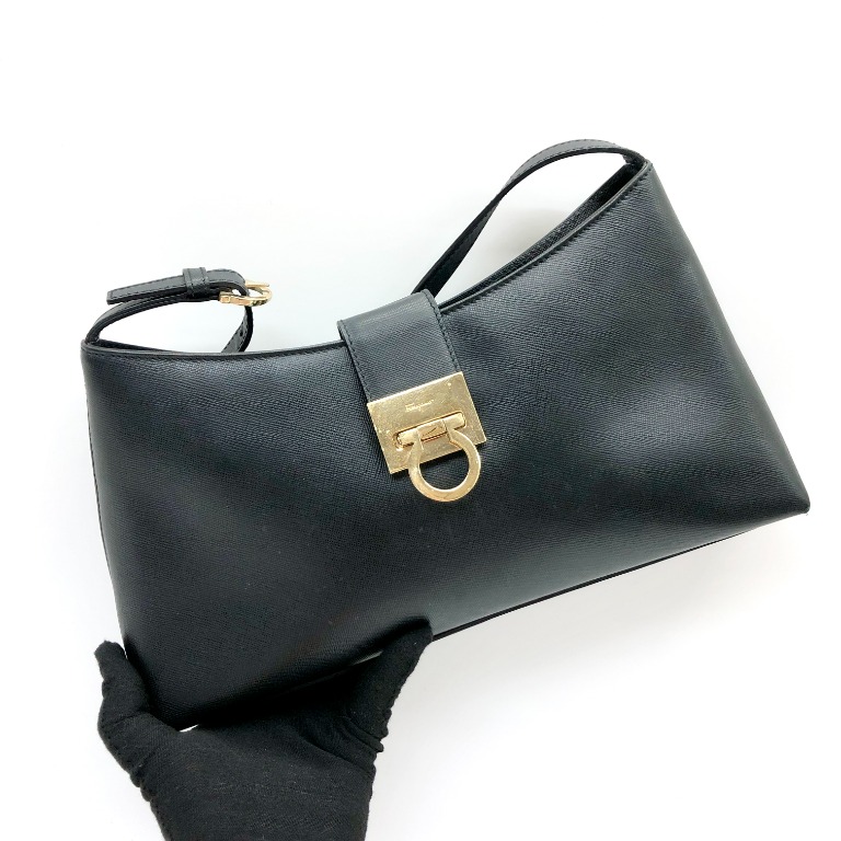 Salvatore Ferragamo Studio bag 2way Shoulder DH-21/H539 leather