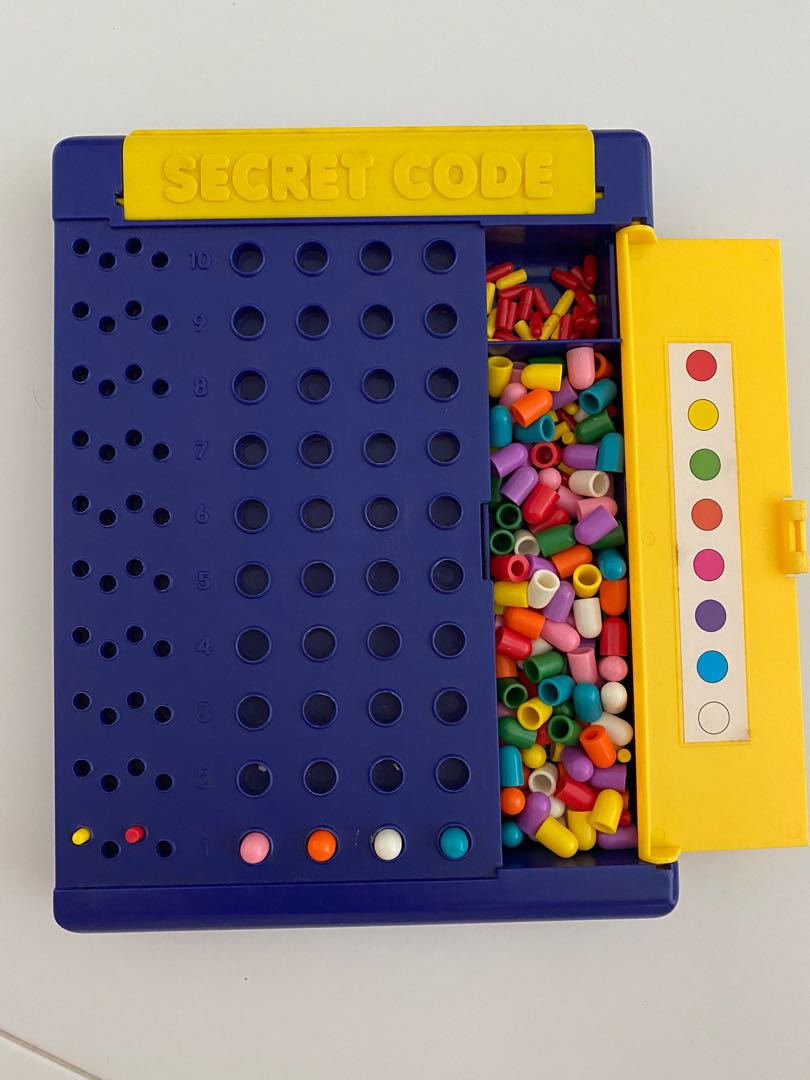 Secret code - mastermind, Hobbies & Toys, Toys & Games on Carousell