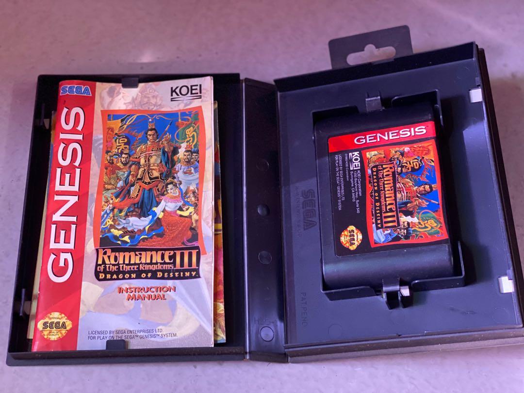 Romance of the three store kingdoms sega genesis