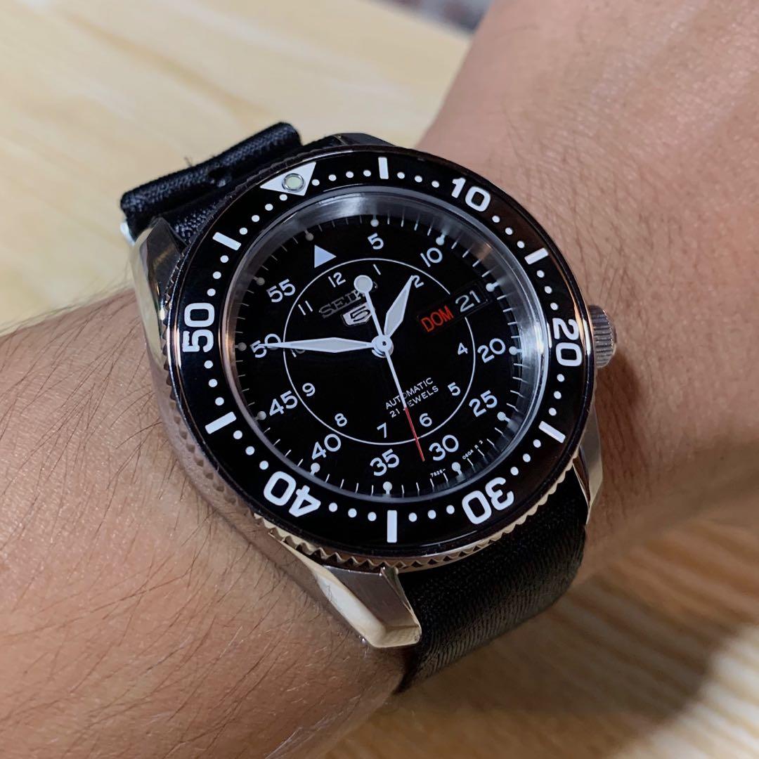 Seiko discount snk809 mods