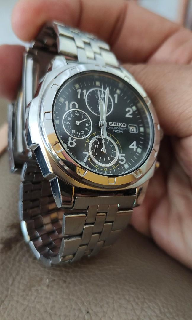 Seiko chronograph deals 50m price