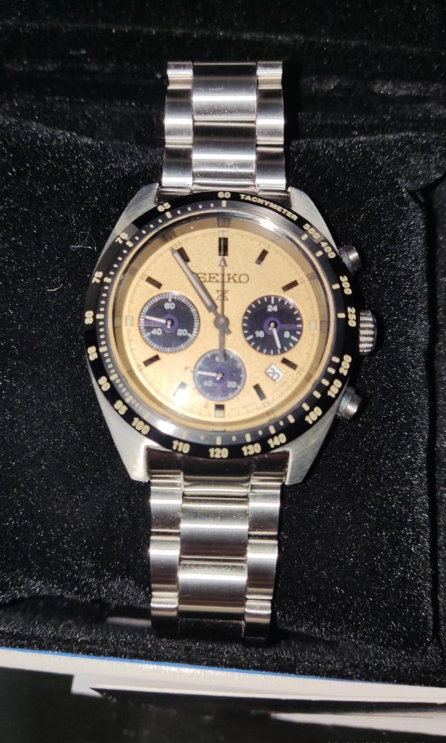 Seiko Speed Timer Panda, 名牌, 手錶 - Carousell
