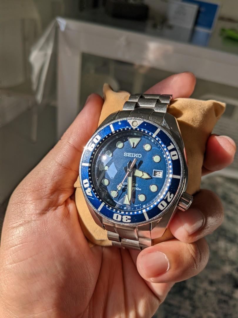 SEIKO SUMO SBDC033 STRAPCODE BRACELET ORIGINAL SEIKO SILICONE