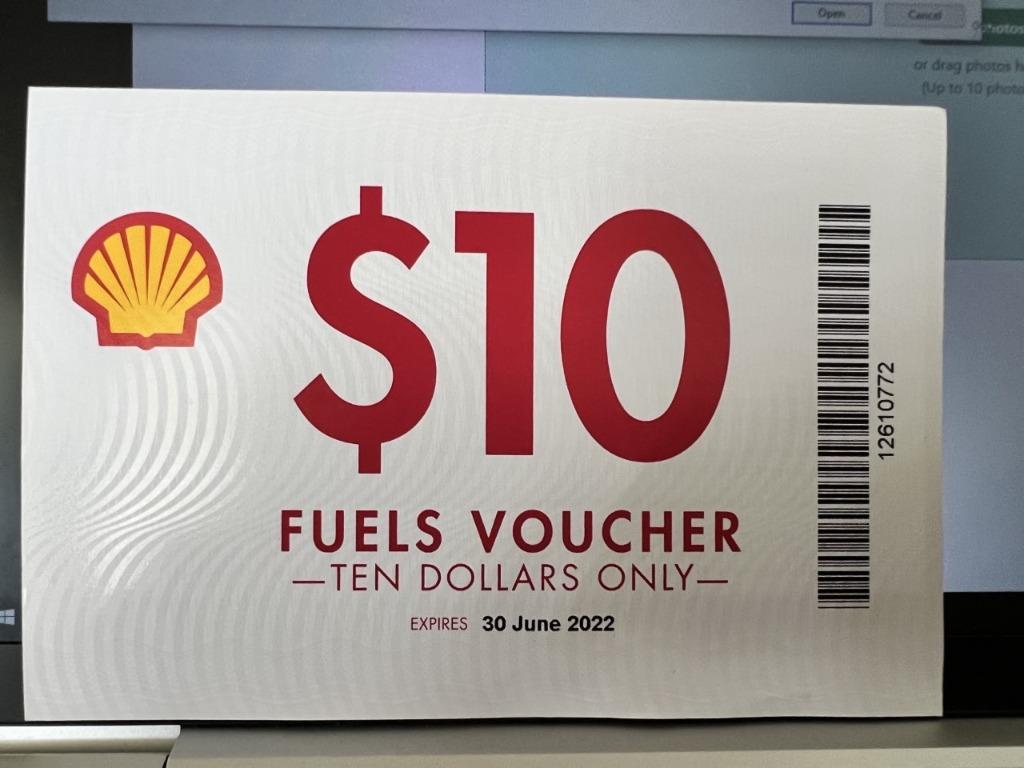 Shell fuel voucher, Tickets & Vouchers, Vouchers on Carousell