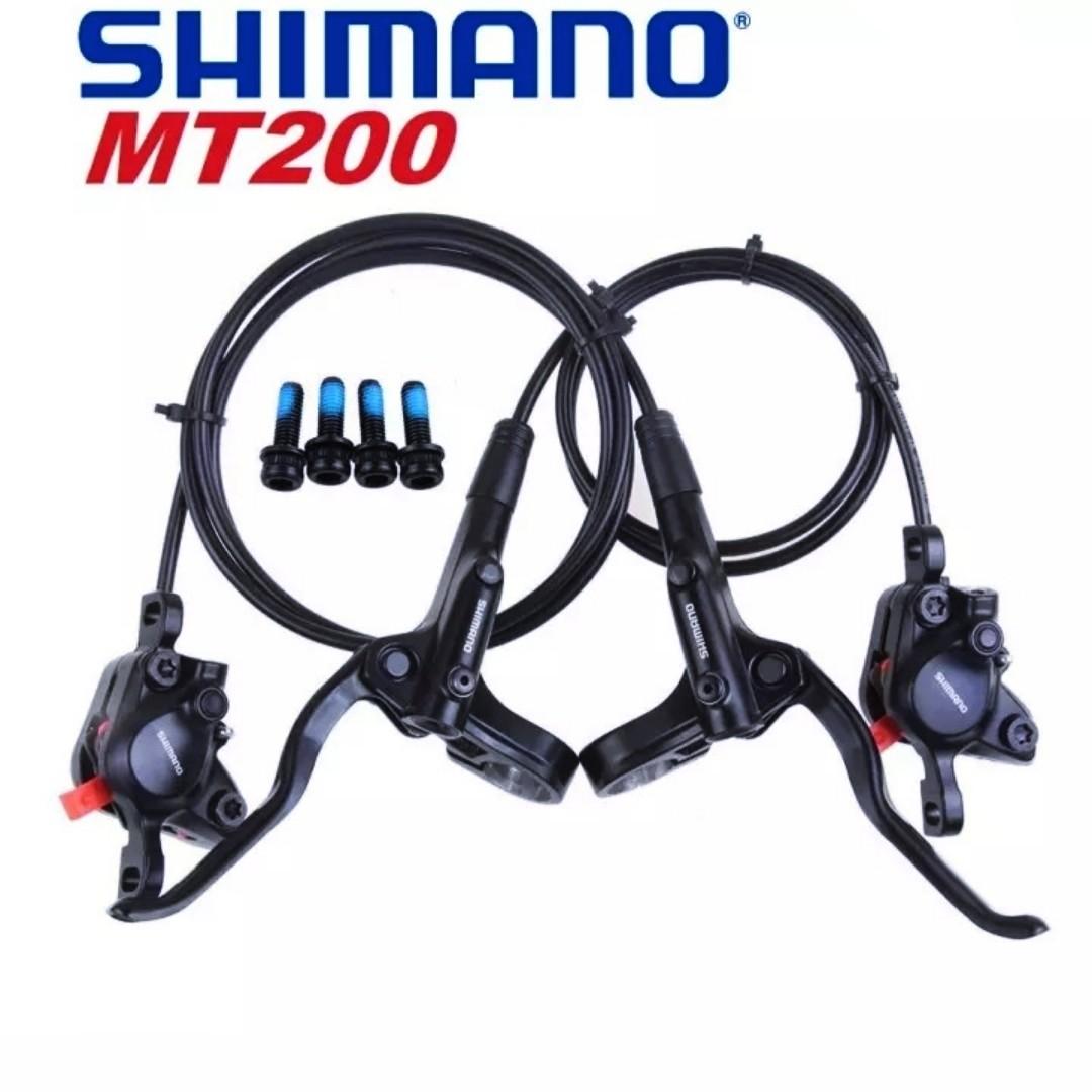 Shimano mt200 clearance hydraulic disc