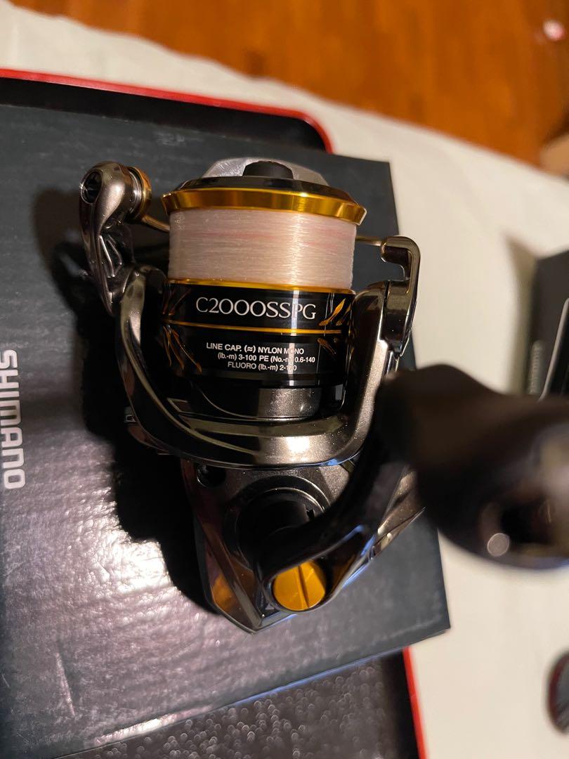 reel ultralight shimano Sedona 1000 Spinning Fishing forged drive gears create a smooth Shimano FX Spinning Reel 30