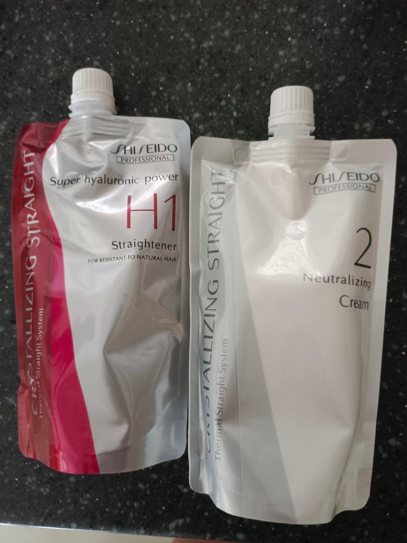 Shiseido Crystallizing Straight Beauty Personal Care Hair on