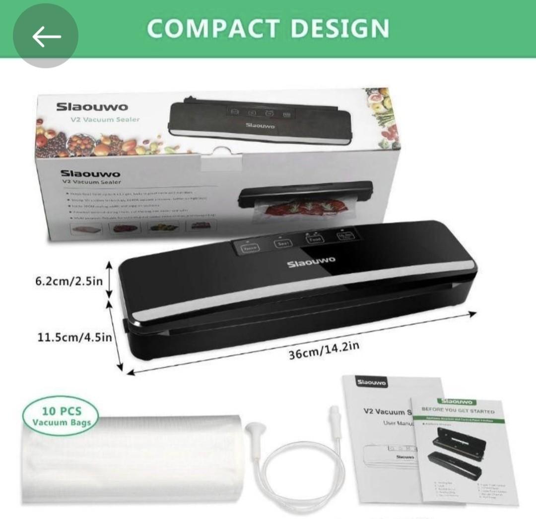 how to use slaouwo v2 vacuum sealer