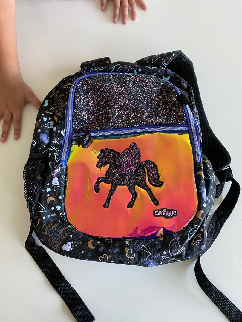 Smiggle unicorn bag, Women's Fashion, Bags & Wallets, Backpacks on ...