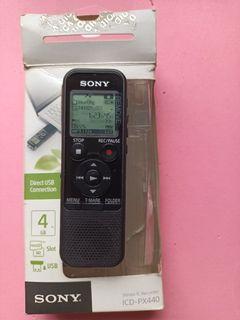 Sony Audio Voice Recorder