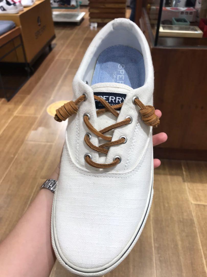 Sperry Mens 11,12 White, Men's Fashion 