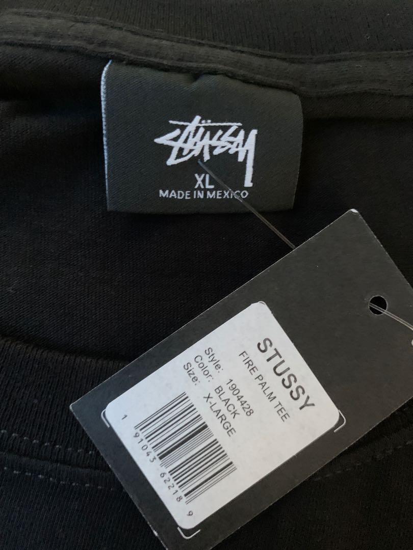 Stussy fire palm tee outlet
