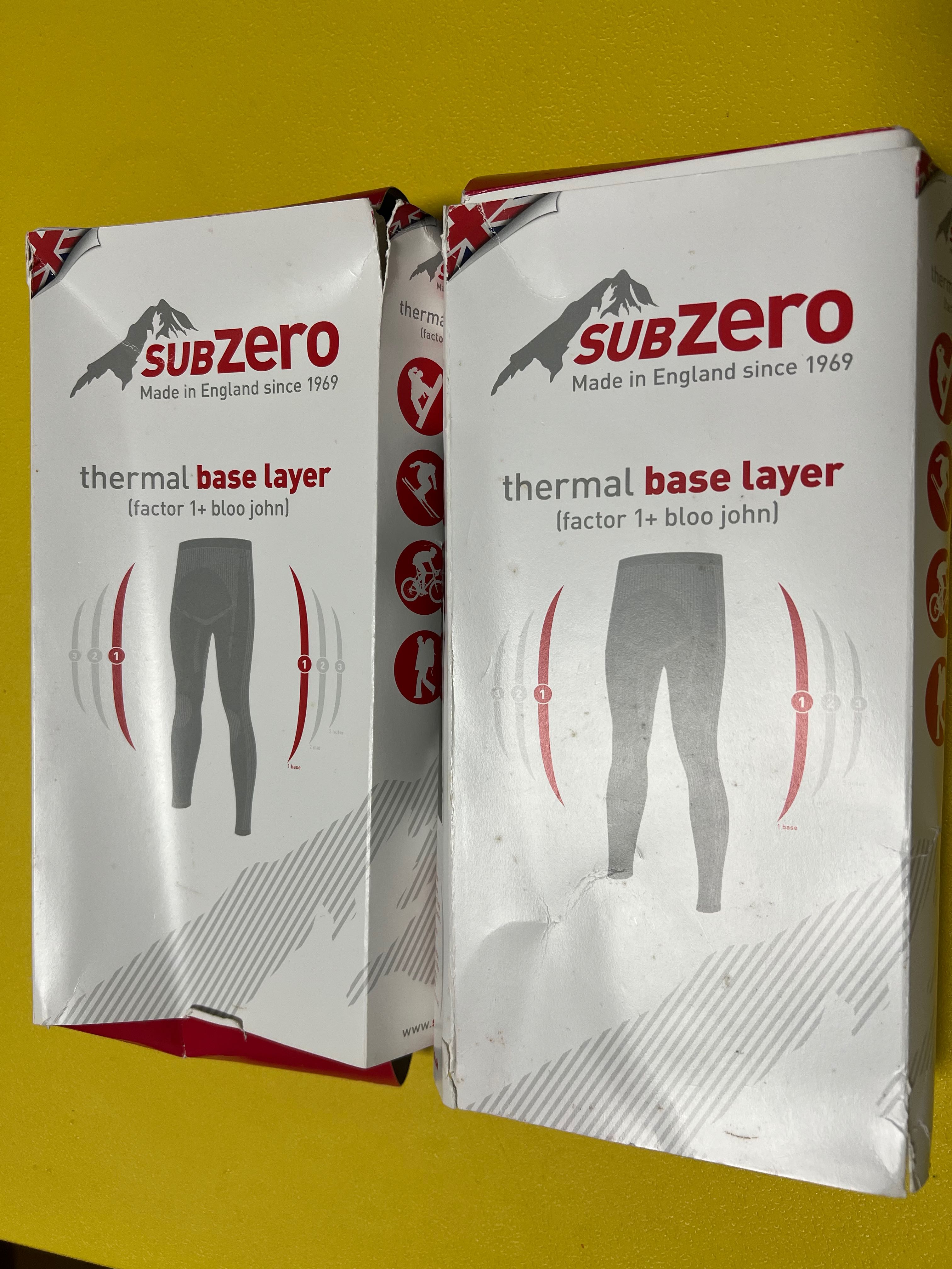 SubZero Factor 1 Plus Bloo John Thermal Tights (Navy