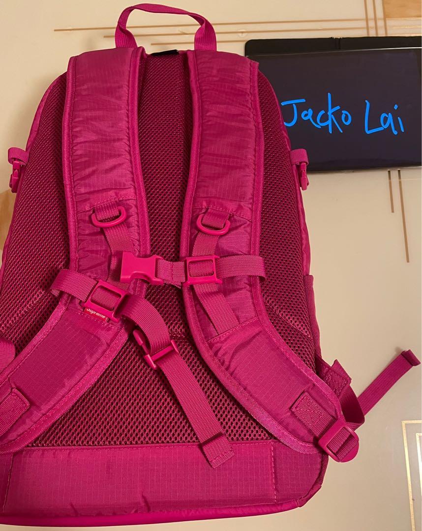 Supreme backpack ss17 red top