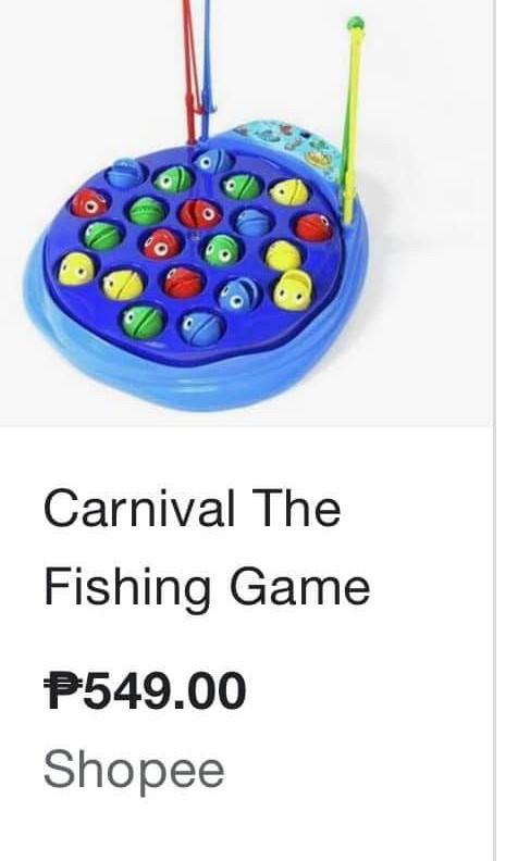 The Fishing Game -, Hobbies & Toys, Toys & Games on Carousell