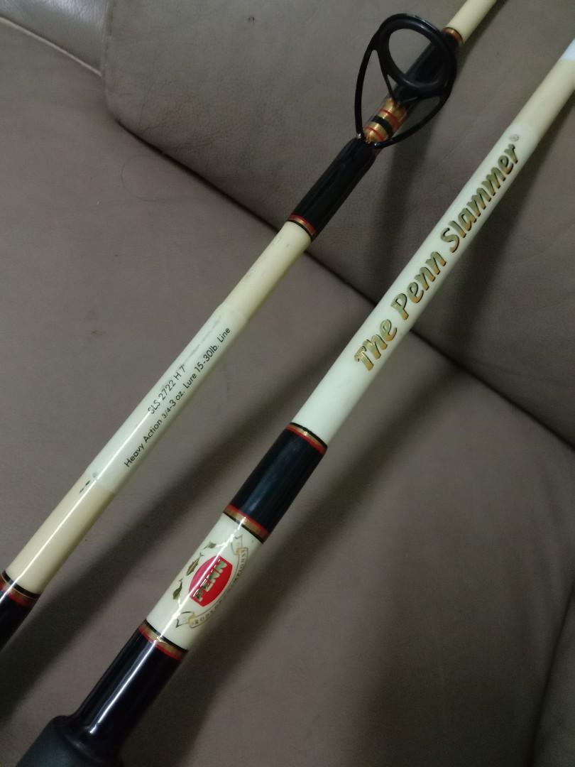 The Penn Slammer fishing rod, Sports Equipment, Fishing on Carousell