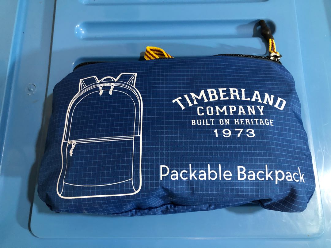 Timberland packable backpack top