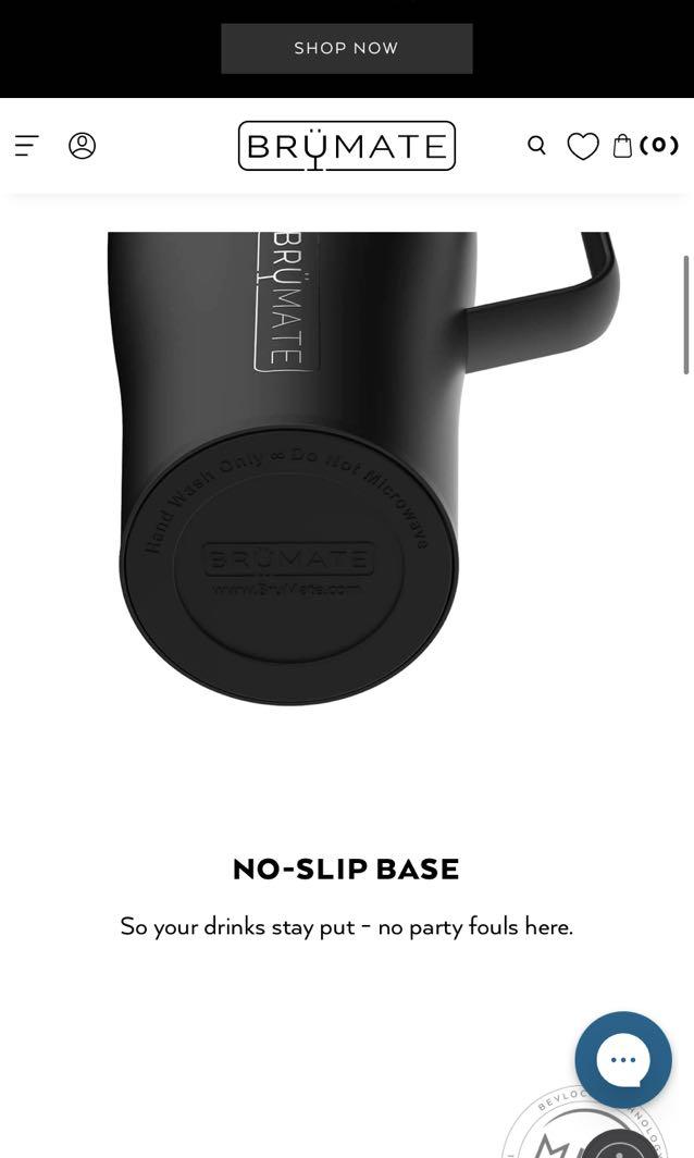 BruMate Toddy XL 32 oz Walnut BPA Free Vacuum Insulated Mug
