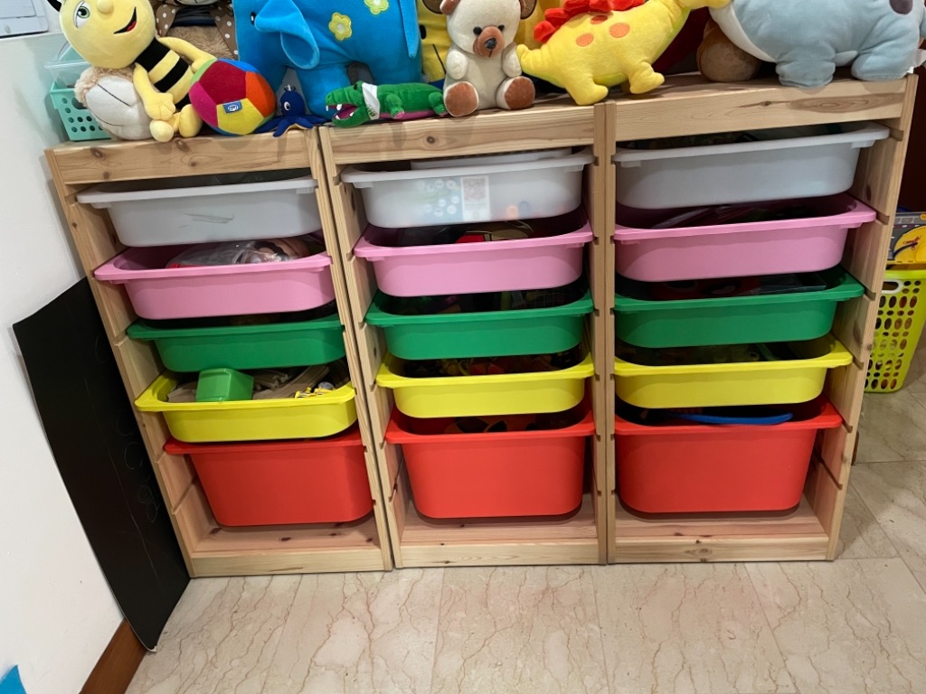 Toy storage from IKEA, Furniture & Home Living, Furniture, Shelves