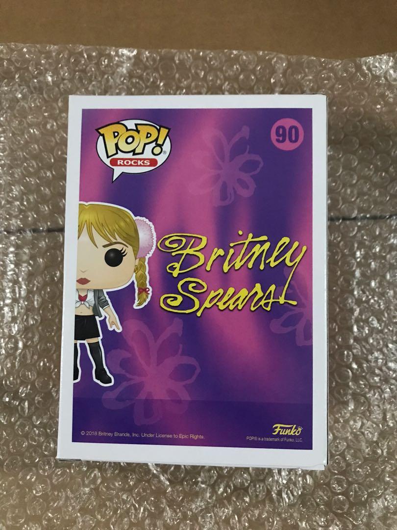 Funko POP And Tee Britney Spears One More Time Exclusive Purple