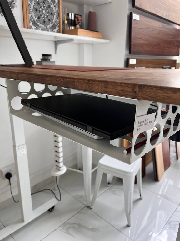 Under Desk Laptop Tray, Furniture & Home Living, Furniture, Tables