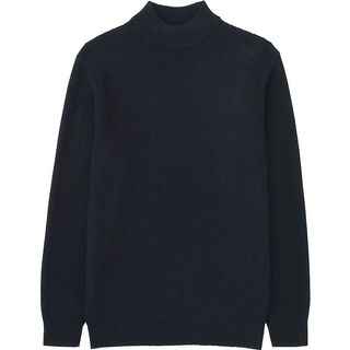 UNIQLO New Dark Blue Crew Neck Sweater62979525412866119