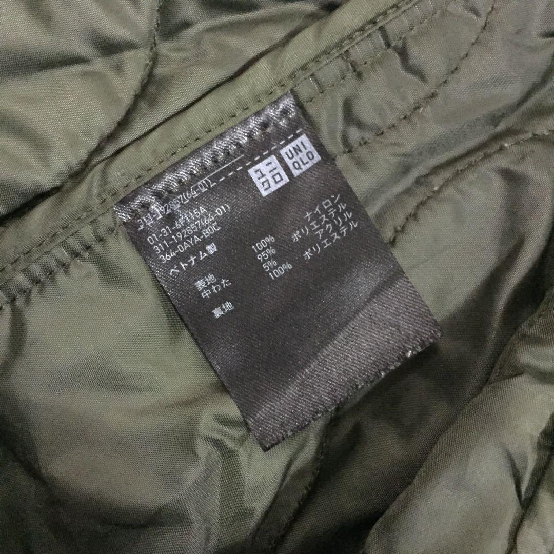 UNIQLO US ARMY MILITARY M65 FIELD JACKET QUILTED COAT LINER, Men's