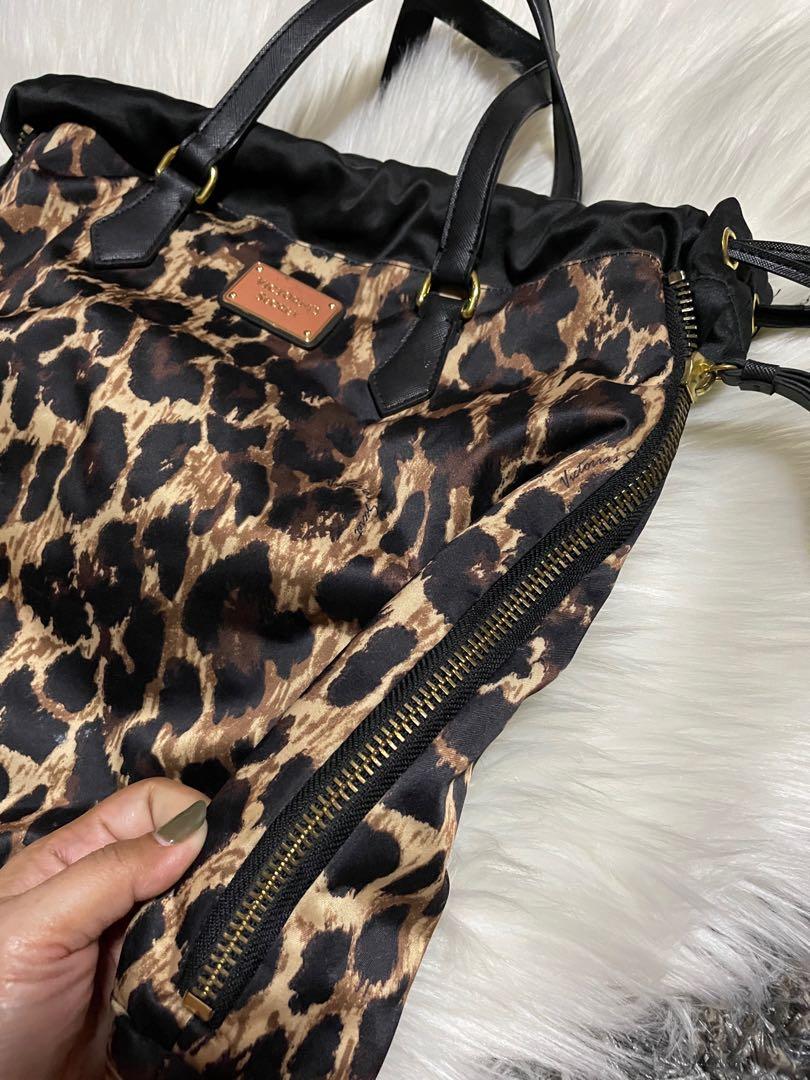 ORIGINAL Victoria Secret Leopard Print Bag, Luxury, Bags & Wallets on  Carousell