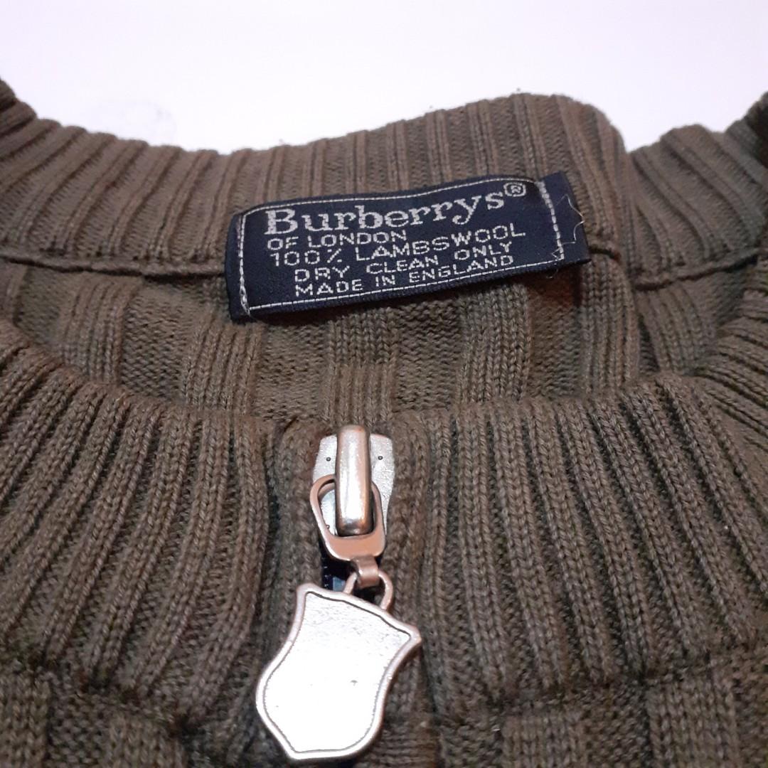 Vintage shop burberry knitwear