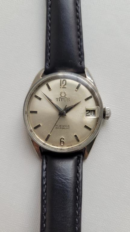 Titus watch 17 jewels incabloc hot sale