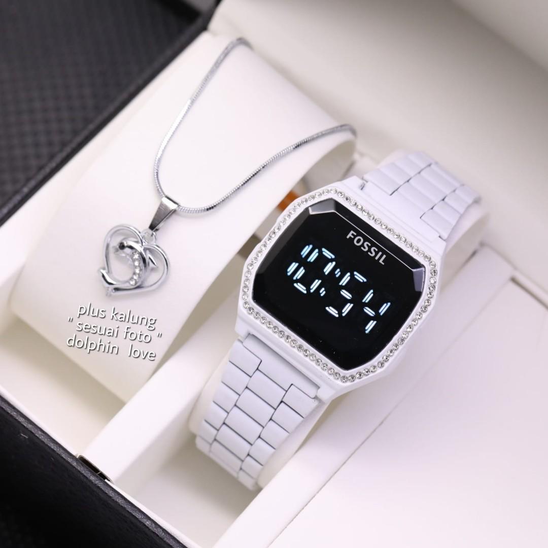Watch Fossil Touch screen 3.6cm Fesyen Wanita Jam Tangan di Carousell