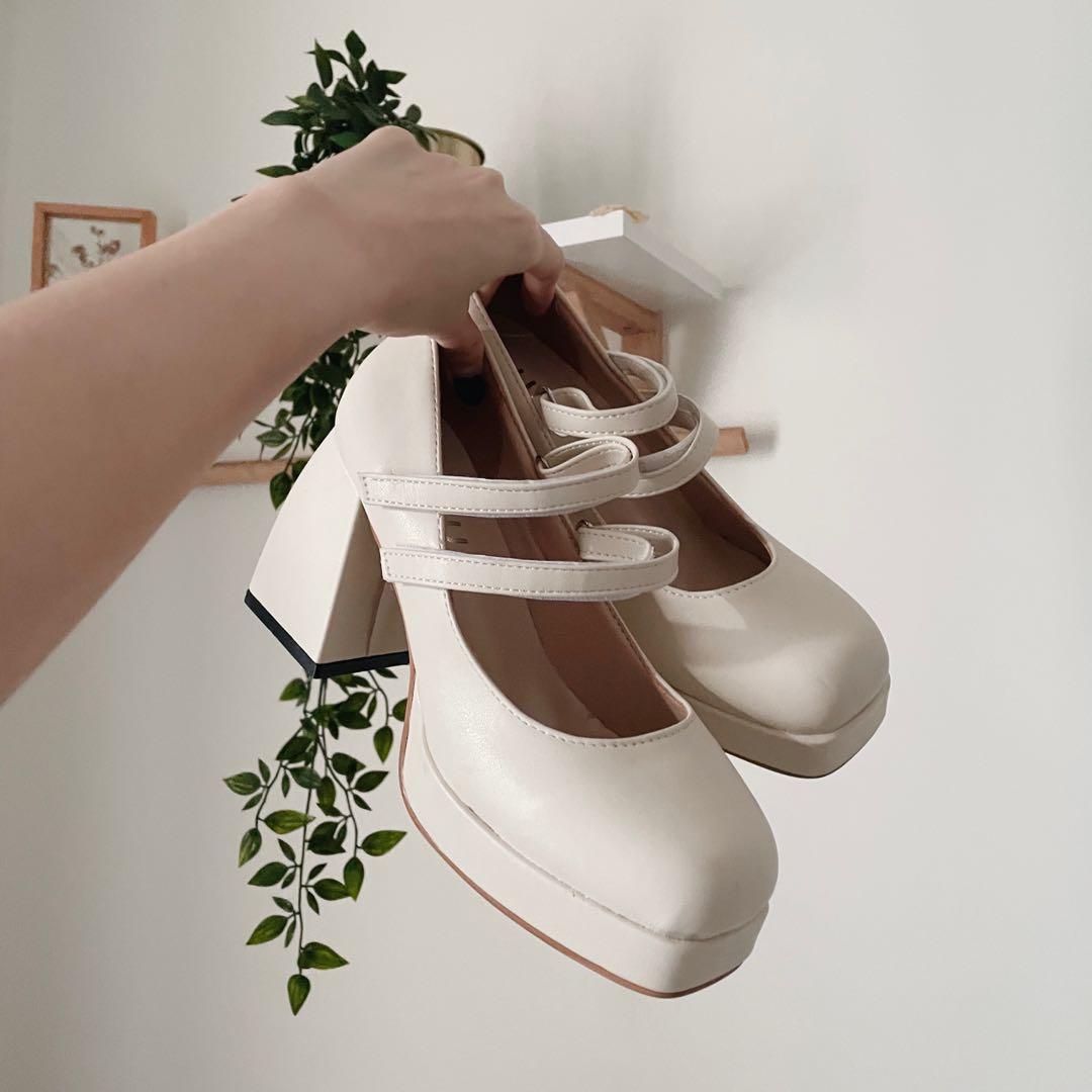 White mary jane shoes womens outlet