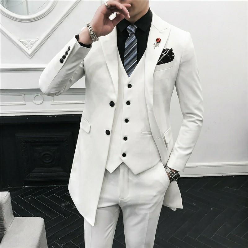 White long suit jacket outlet