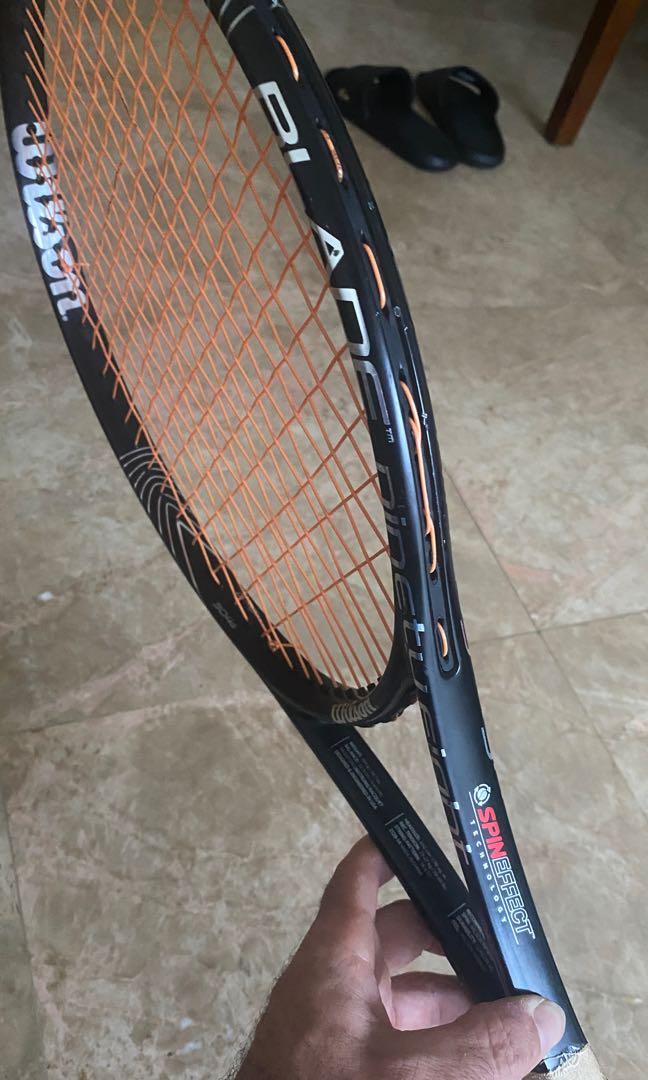 Wilson blade spin effect, Sports Equipment, Sports & Games, Racket ...