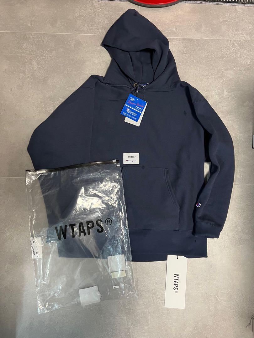 Wtaps X champion hooded, 男裝, 上身及套裝, 衛衣- Carousell