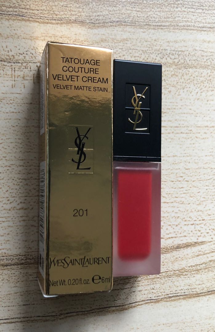 YSL Tatouage Velvet Cream 201 Beauty Personal Care Face