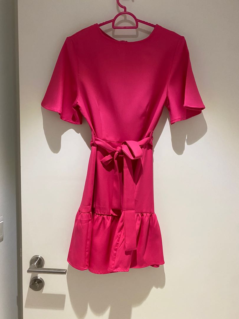 Zalora pink on sale dress