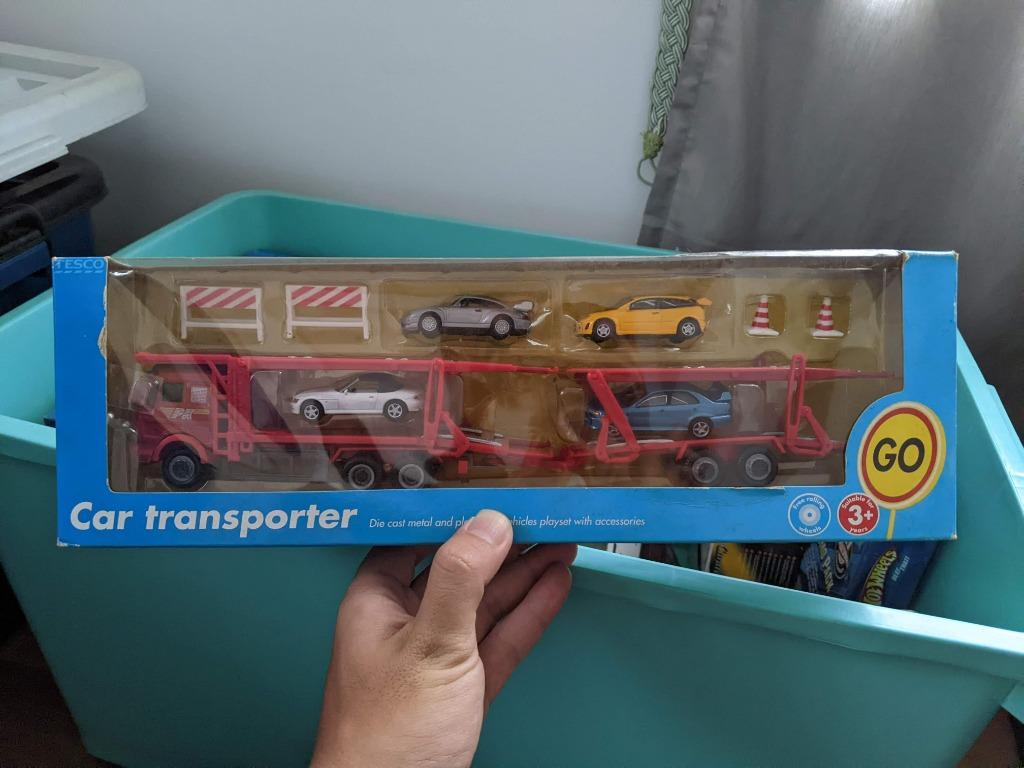 Car transporter shop toy tesco