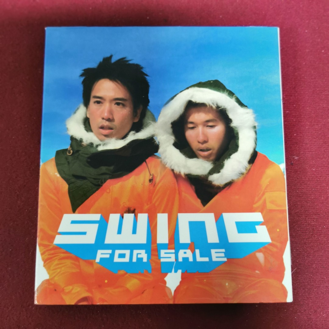 90％new 香港男子組合Swing for sale專輯 CD+VCD / 2001年 Music Plus LImited＃保存良好 碟面近完美 接近全新, 興趣及遊戲, 音樂、樂器