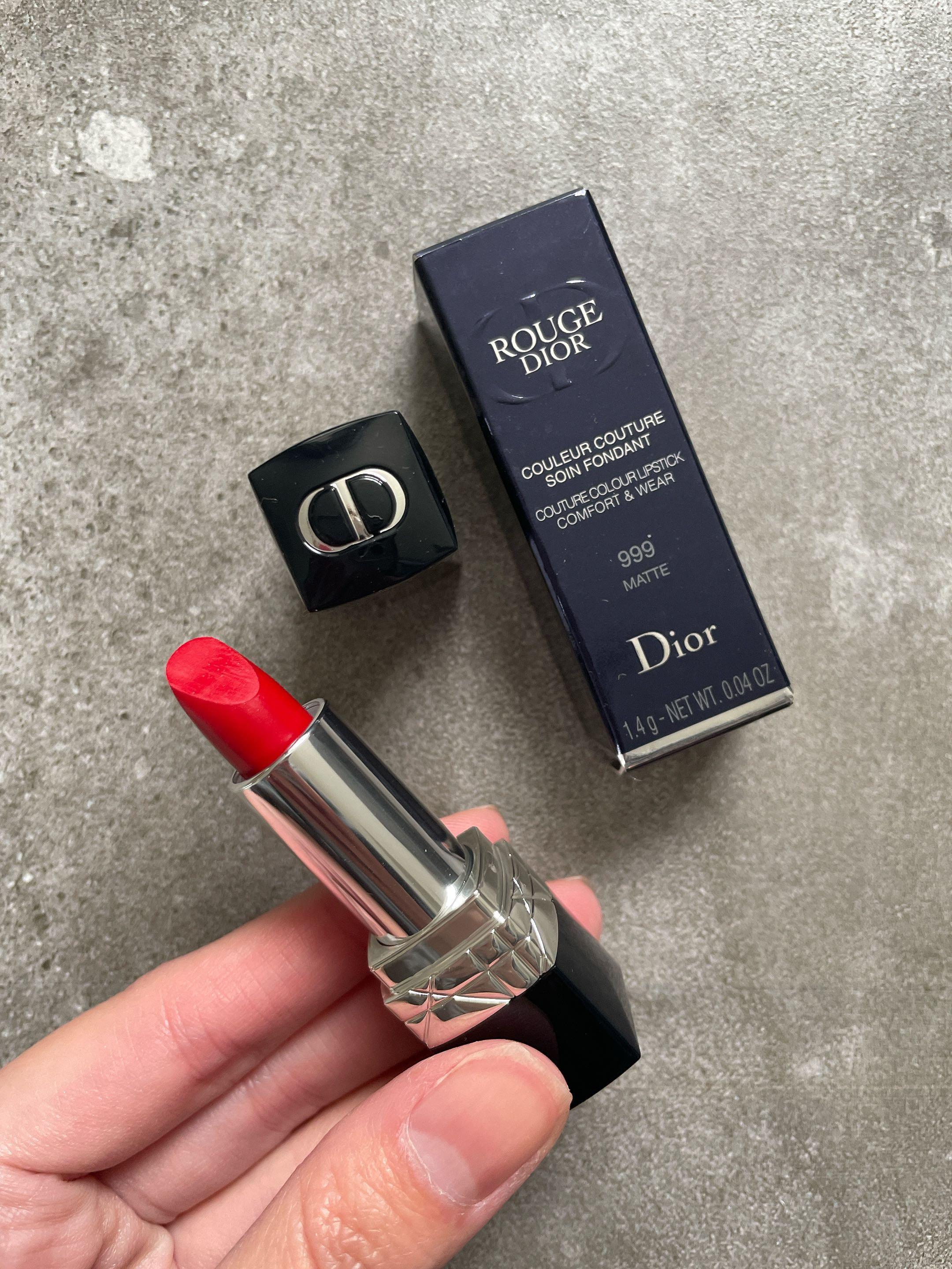 全新Christian Dior 迪奧CD Rouge Dior 迷你唇膏口紅Lipstick Mini 999