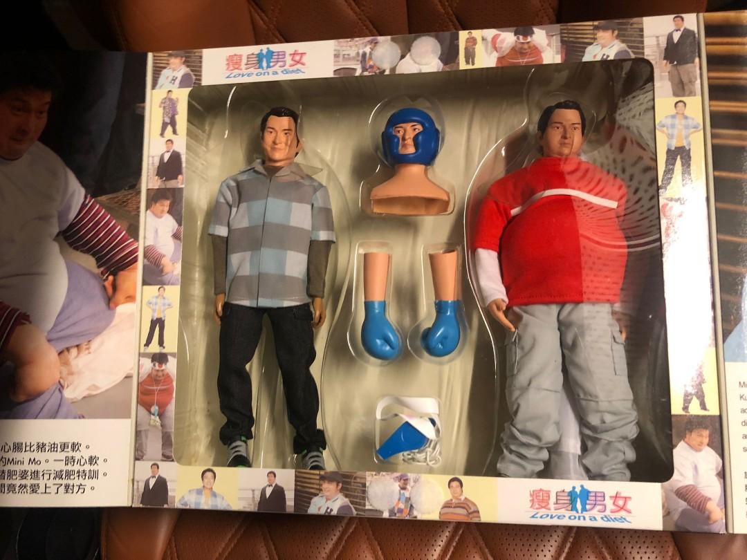 全新絶版1:6 12寸瘦身男女電影肥仔劉德華可動着衫公仔Figure